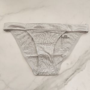 NWT SOMA TELLTALE THE DREAMER BIKINI PANTY IN HEATHER DARK STORMY GRAY SIZE EXTR